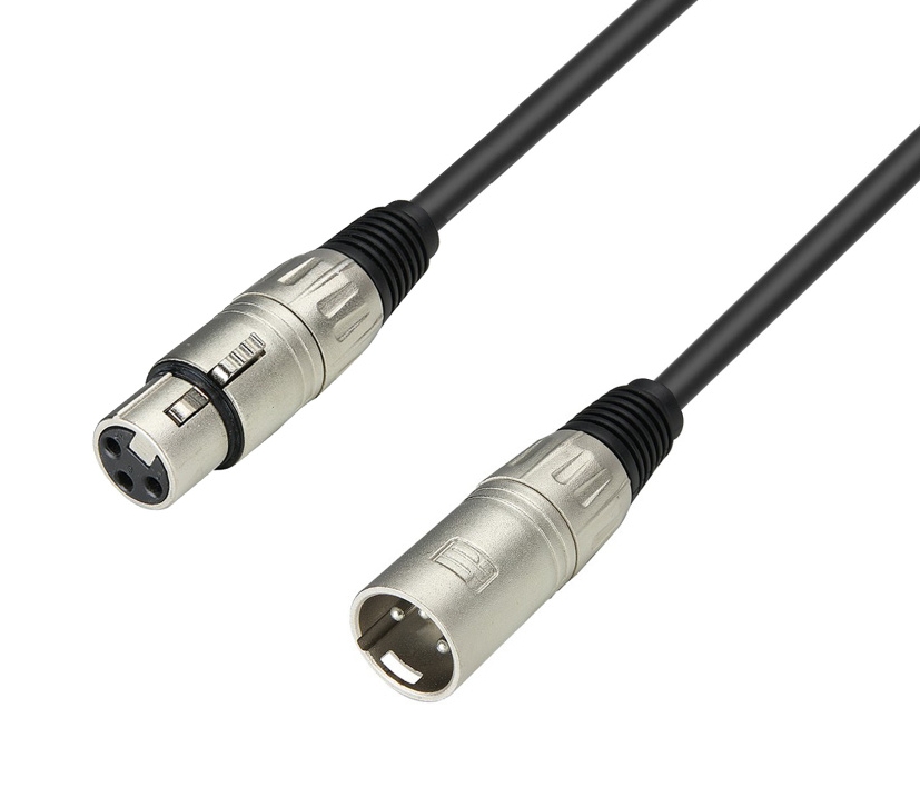 42-685-00930_30m_XLR-Kabel_K3MMF3000 30m XLR Kabel Schwarz 3pol XLR-Buchse auf XLR-Stecker