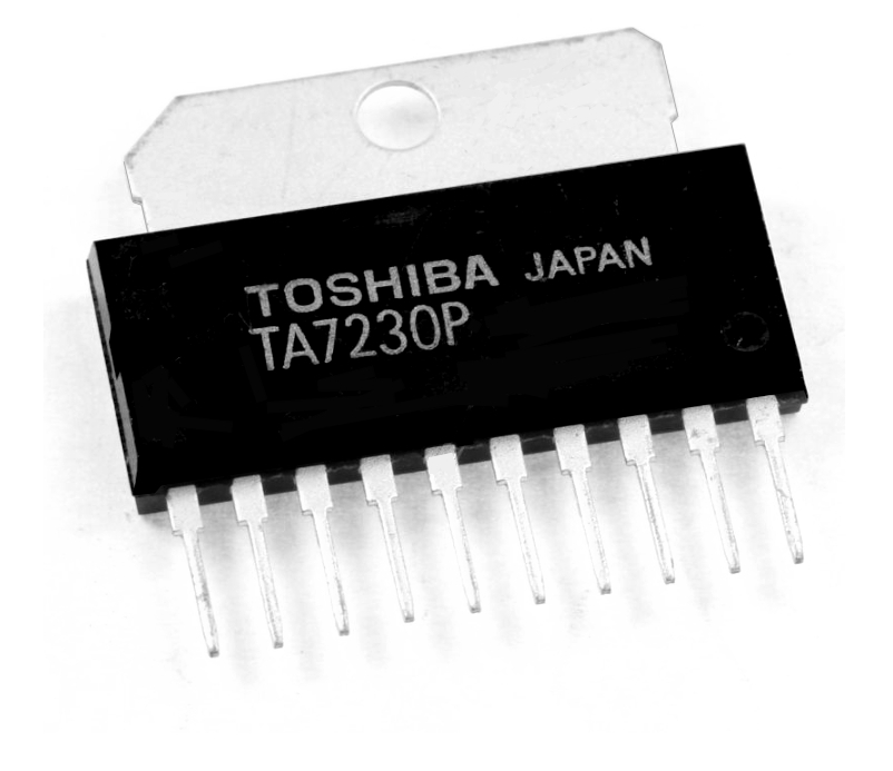TA7230P TA7230P Stereo-Verstärker 2x2,4W 5,5..24V 1,5A SIL10P