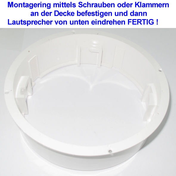 WHD-Montagering-Deckenlautsprecher