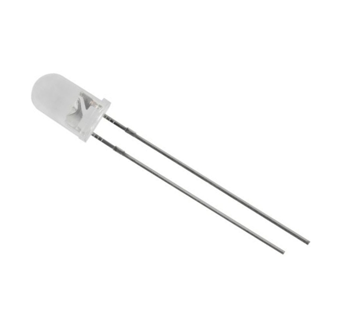 15-783-01740_12V_LED_Kaltweiss 12V 5mm LED Weiss diffus 5800mcd 30grad Kaltweiss
