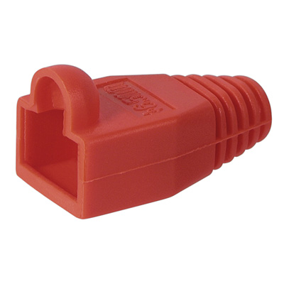39-875-00300_RJ45_Tuelle Tülle für RJ45 Stecker Rot