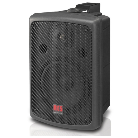 Lautsprecherbox 120W Box mit 100V 60W ELA Übertrager IP54 Outdoor Profi Schwarz Lautsprecherbox 120W Box mit 100V 60W ELA Übertrager IP54 Outdoor Profi Schwarz