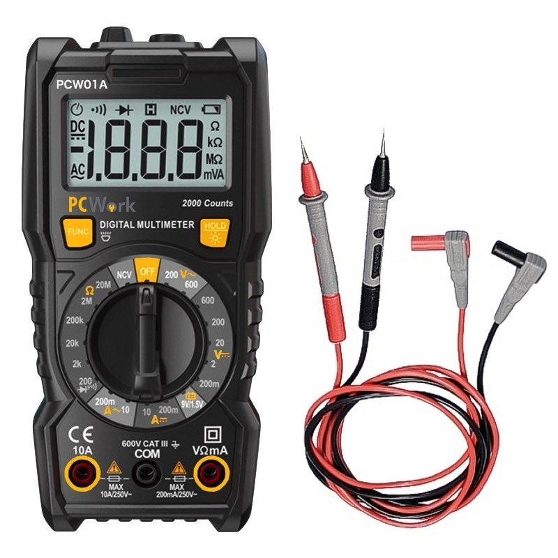 Messgerät Universalmessgerät PCWork PCW Digitales Multimeter