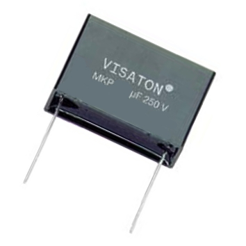 MKP-Kondensator-Visaton 10uF MKP Kondensator 250V bipolar RM40