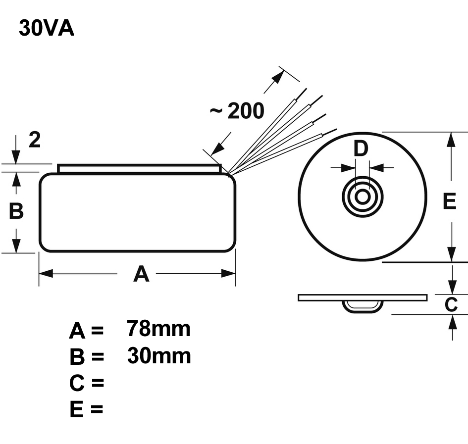 30va-ringkerntrafo