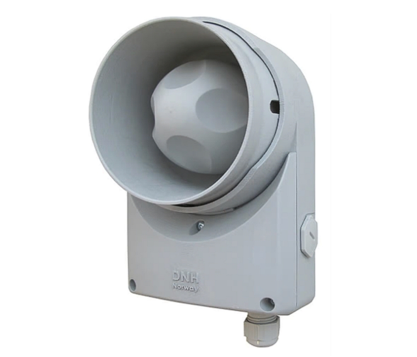 DNH_LP-210_8ohm_Hornlautsprecher_85-756-00510 10W 8-Ohm Druckkammerlautsprecher LP-210 IP56 Hornlautsprecher -50-+110°C
