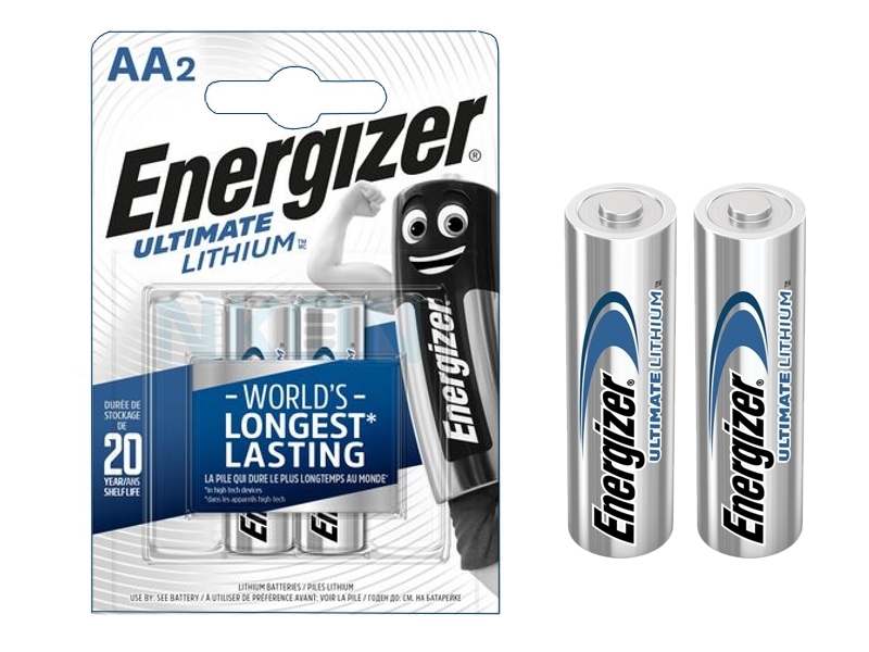 33-460-00670_Lithium_Mignon_2021 AA Mignon Batterie Lithium LR6  **  2-er Pack