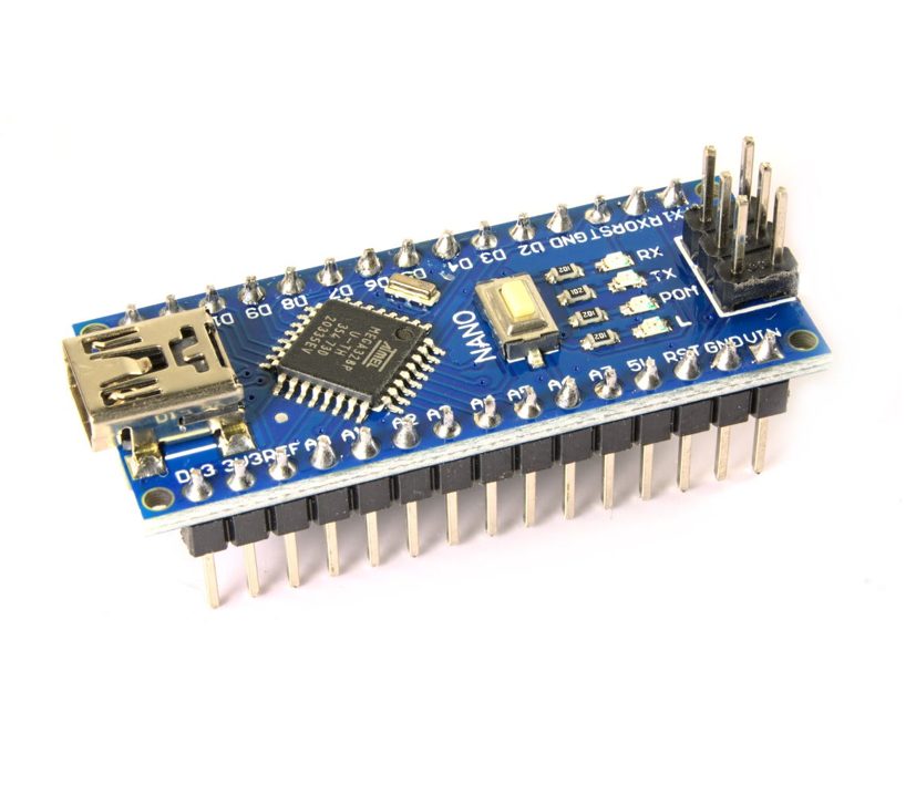 Arduino_Nano_USB_OEM_92-477-04010 Modul Arduino Nano V3x OEM kompatibles Board mit Stiftleisten und Mini-USB