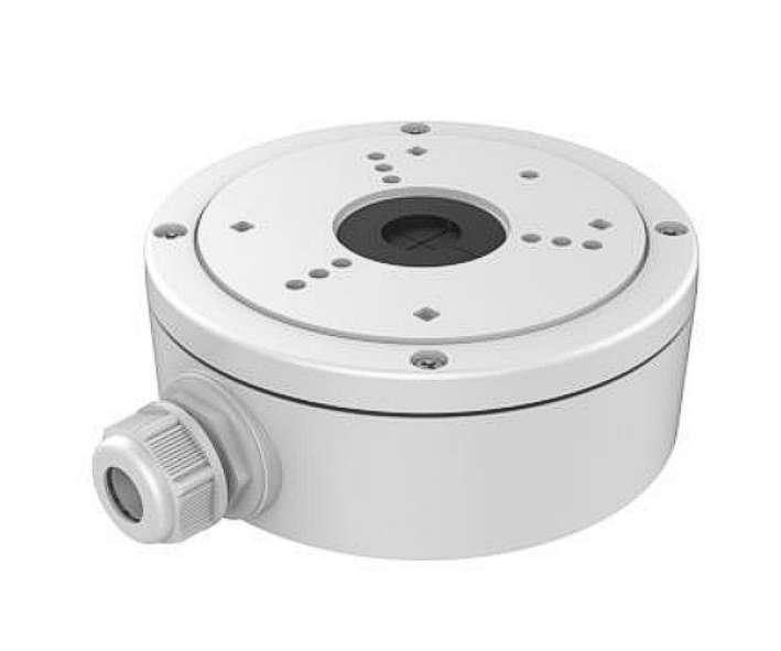 79-224-02996_Hikvision_Kabeldose_DS1280ZJ-S Dose Verteiler für Kamerakabel 137mm Montagebox Montageverteiler ALU Kabeldose Kameradose