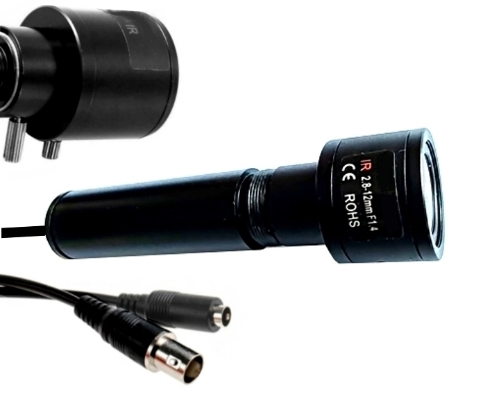 4in1 Stiftkamera 5MP HD Maschinenkamera mit Varioobjektiv 3-12mm IP66 Mini Kamera Zylinderform Fingerkamera 4in1 Stiftkamera 5MP HD Maschinenkamera mit Varioobjektiv 3-12mm IP66 Mini Kamera Zylinderform Fingerkamera