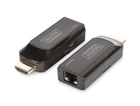 HDMI Umsetzer HDMI über LAN Netzwerkkabel 1x CAT5 CAT6 CAT7 bis zu 50m HDMI Extender