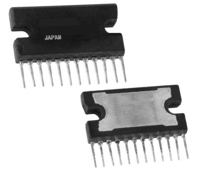 SIL12_SILP12_ZIIP12_IC_2024 TA7227P SILP12 Stereo-Verstärker 8-18V 2x5,5W or 17W Mono Bridge