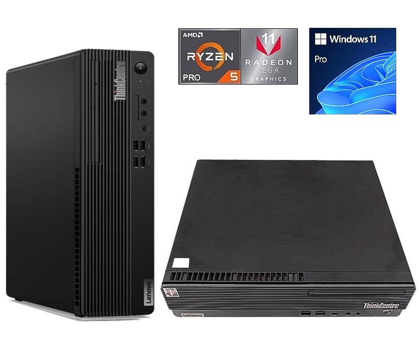 Computer PC-System M75s Ryzen 5Pro 16GB 256GB SSD 1TB HDD DVD-Brenner Windows11Pro Refurbished 