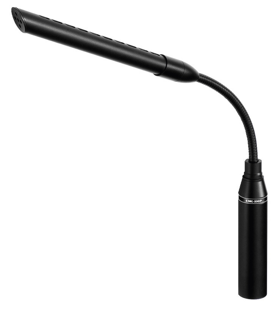 Schwanenhals-Mikrofon-XLR-88-799-00332 Mikrofon mit Schwanenhals 330mm Elektret Miko Phantom