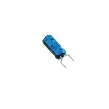 Elko 470nF 0,47uF 63V radial stehend RM5   11x5mm