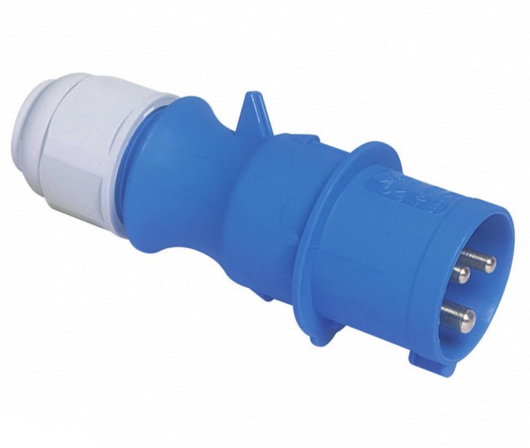 Caravan 32A Stecker 32A 230V Blau