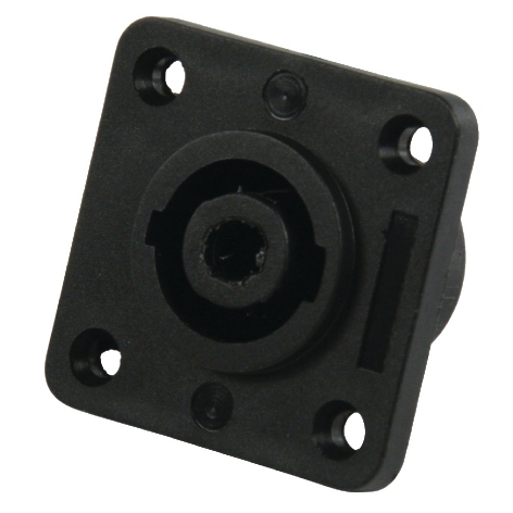 39-852-00377-PA-Speaker-Buchse-b112 PA Buchse Einbaubuchse 40x40mm PA Lautsprecherbuchse