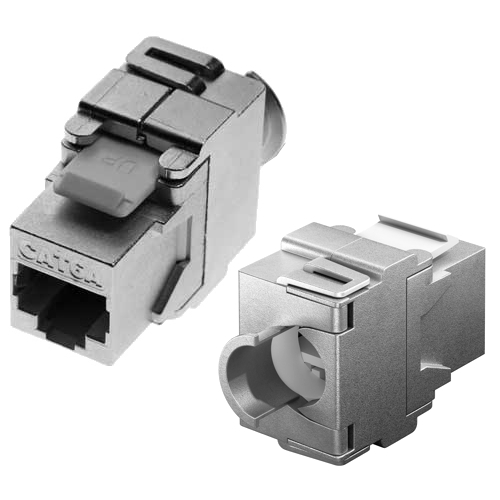 RJ45 Kupplung Cat6A Keystone LAN Patchkupplung für Cat Kabel oder Panelmontage