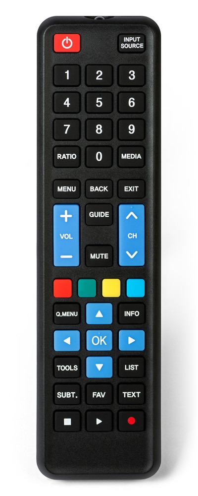 91-593-00300_Univ_FB_Samsung_LG Universal Fernbedienung für Samsung TV oder LG TV muss nicht mehr programmiert werden !