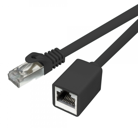 53-800-02200-Bild2018 10m LAN Verlängerung Patchkabel Verlängerung CAT6