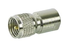 Adapter Mini UHF auf FME Kupplung Adapter Mini UHF auf FME Kupplung