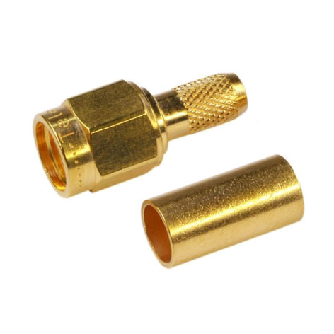 39-874-00430_sma-stecker-reverse-bild01 RP SMA Stecker REVERSE RG316 RG174 Crimpversion gerade vergoldet