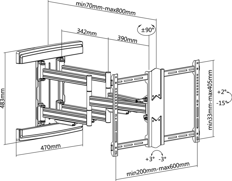 TV_Wandhalter_bis_70zoll_70Kg_Auszug_80cm_85-770-00155_B7