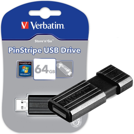 58-400-18402-verbatim-Stick-Bild01 64GB USB Speicher USB2 Verbatim