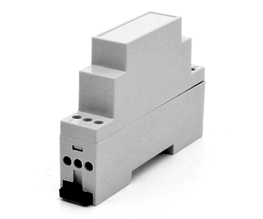 Hutschienengehaeuse-1TE-52-625-02200-ZG00 Hutschiene Gehäuse 1TE Modulgehäuse DIN Rail Gehäuse TS35