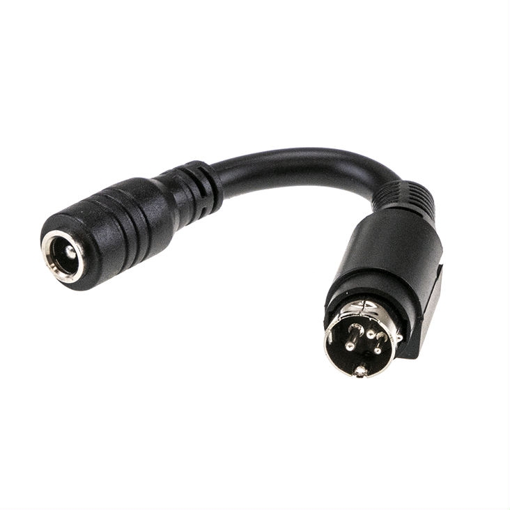 41-109-00159 Netzteiladapter Buchse 5,5x2,1mm auf 3pol SnapIn Stecker