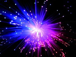 32-745-01000-Lichtleitfaser-glasfaser-effekt-b Glasfaser FiberLight 1,5m mit 100-Fasern 1x3W RGB LED