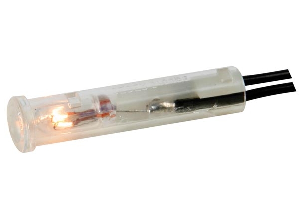 32-747-01020 Signallampe Klar 230V Mini 7mm Signalleuchte