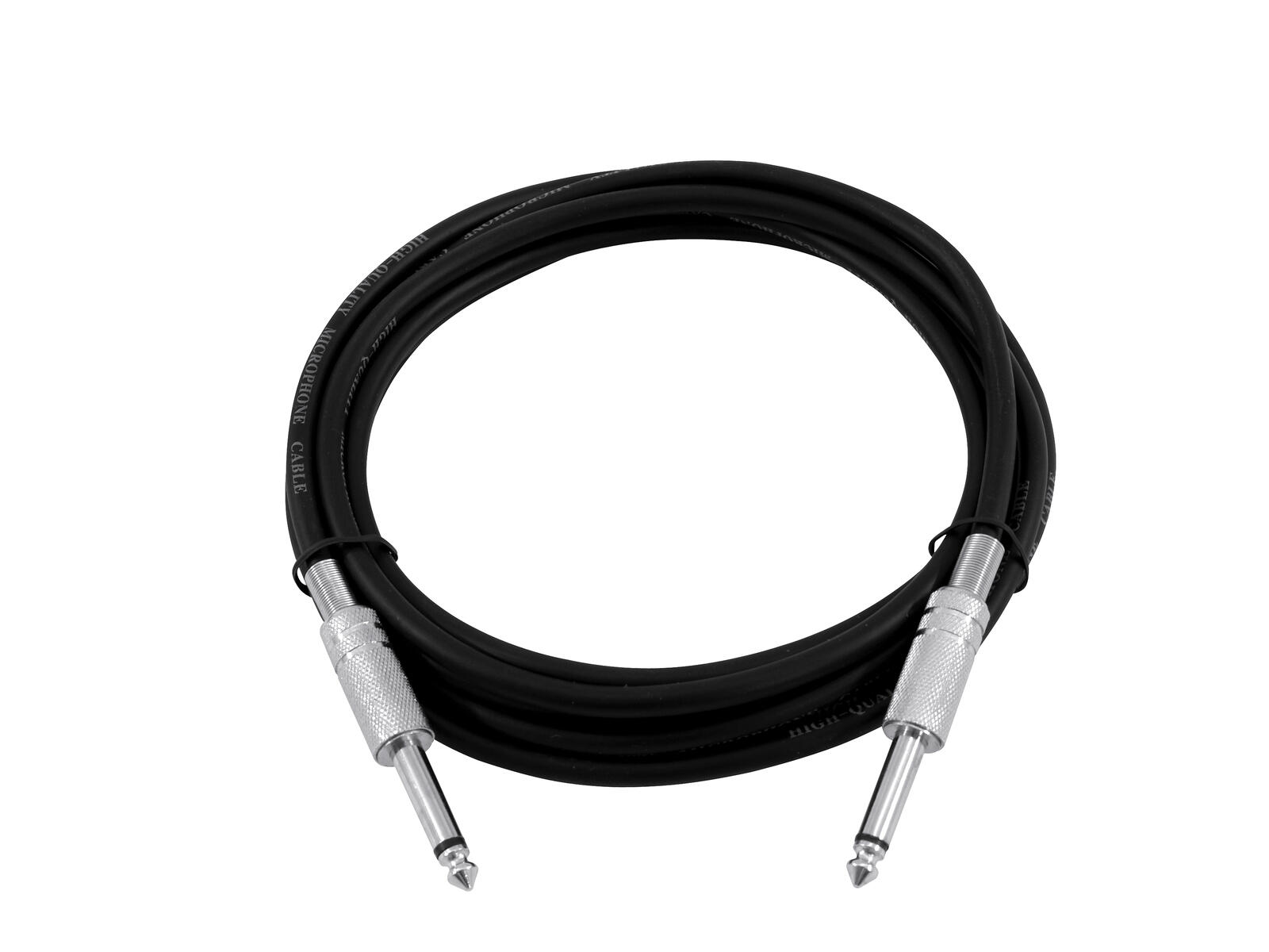 10m Klinkenkabel 6,3mm Klinke Stecker Stecker NF-Kabel