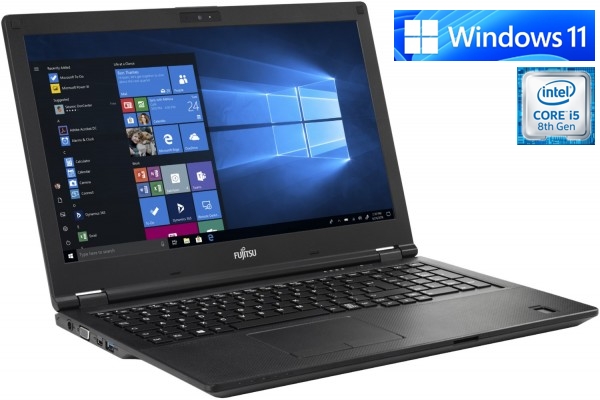 Notebook 15,6" Intel i5-G8 8GB 256GB SSD Webcam USB-C WiFi Windows-11 Leasingrückläufer