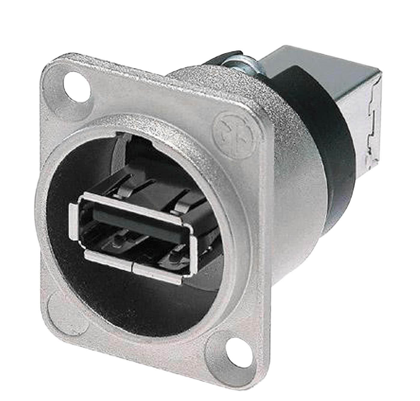 40-700-01000-NE261-b1 USB Dose D-Type Einsatz Durchgangsbuchse A-B