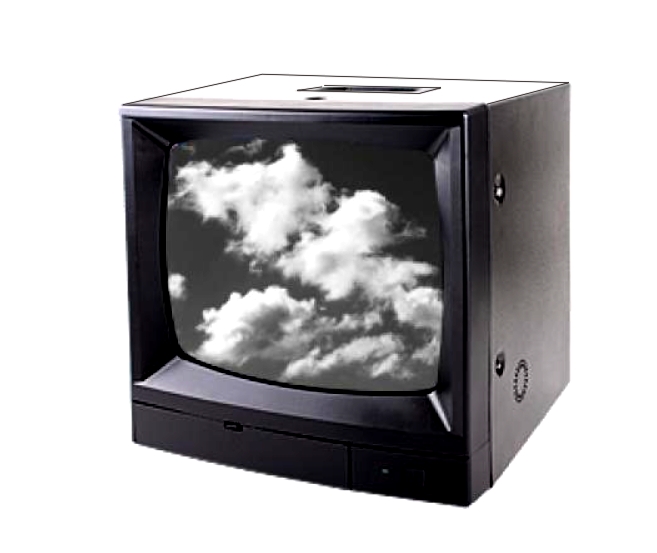 79-229-00190_9zoll_SW_Monitor Überwachungsmonitor SW 229mm (9zoll) 230V BNC Kamera Monitor Bildschirm