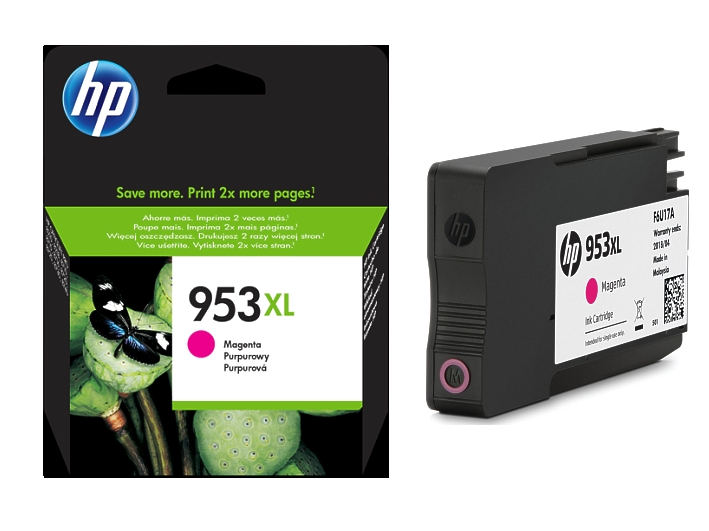 72-888-02972-F6U17AE-HP953XL-Magenta HP Tinte 953 XL Magenta F6U17AE Rot