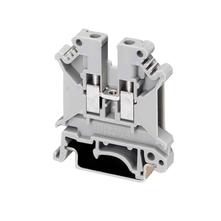 Klemme_Grau_39-798-00120 L-Klemme UK5N graue Durchgangsklemme Reihenklemmen Grau Klemme