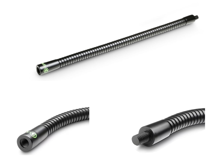 Mikrofon Schwanenhals 320mm mit 9mm 3/8zoll Gewinde Black Mikrofonhalter Mikrofon Schwanenhals 320mm mit 9mm 3/8zoll Gewinde Black Mikrofonhalter