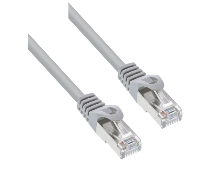 3m LAN Kabel Cat5e Patchkabel Grau SFTP