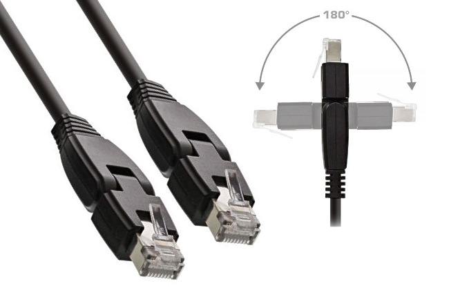 LAN_Kabel_mit_Winkelstecker_53-800-00425_B1 1m LAN Kabel Cat6A Patchkabel SFTP mit Winkelstecker