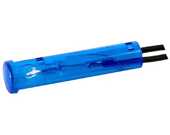 Signaleuchte_32-747-01030L Signallampe Blau 230V Mini 7mm Signalleuchte