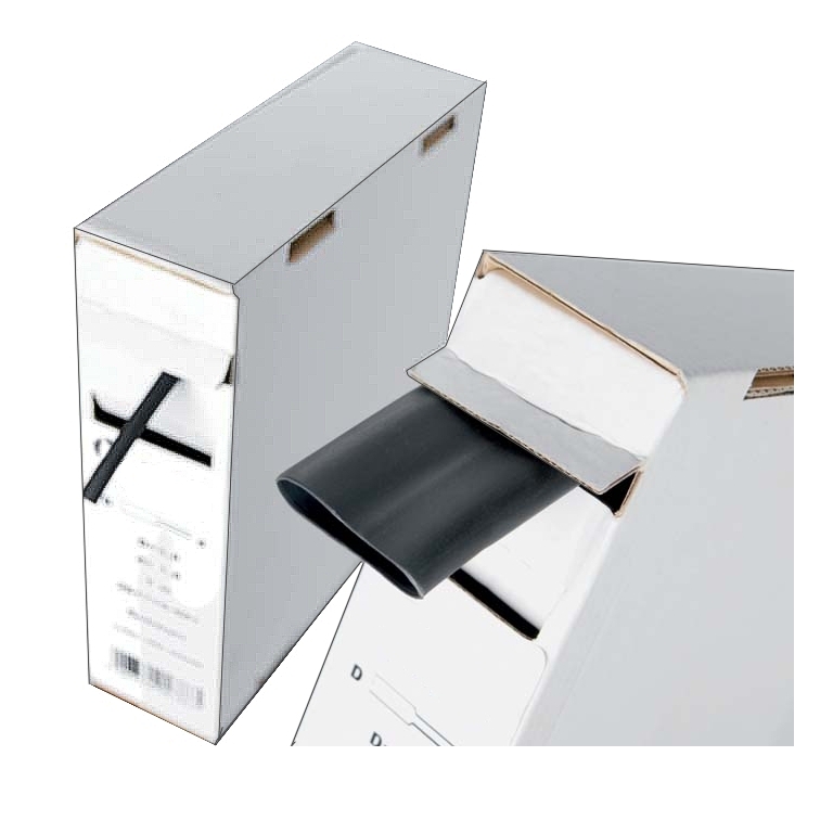 Schrumpfschlauch_2zu1_BOX_42-690-00xxxTjHsJfedbnR3Z 1m Schrumpfschlauch 100mm Schwarz Meterware