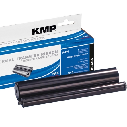 KMP PFA301 Thermotransferrolle Ink Film Farbband zu Philips Faxgerät