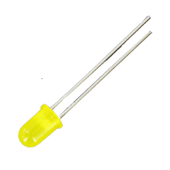 5mm LED gelb