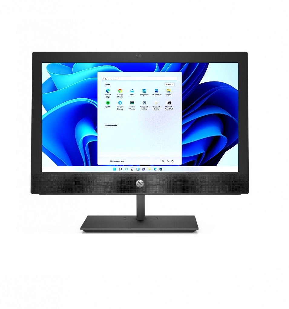 HP ProOne400 G5 AIO PC Computer 51cm 20Zoll Monitor Intel i3 8GB 512GB SSD USB-C Windows-11Pro