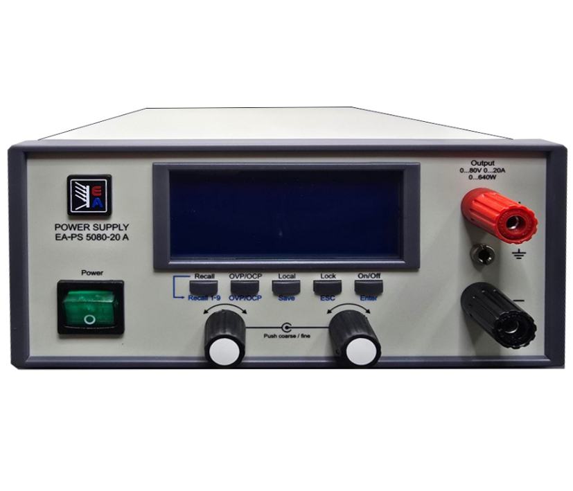 Labornetzgerät 230V regelb. 0-80V 0-20A EA-PS-5080-20A mit USB-Schnittstelle