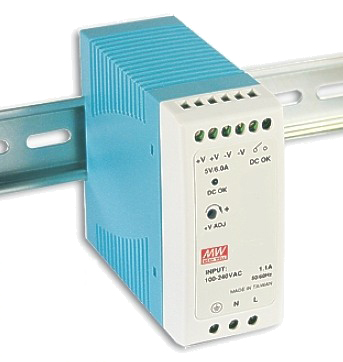 93-807-04024-24v-hutschienennetzteil-b1 24V Netzteil 60W max 2,5A für DIN Hutschiene In 85-264V