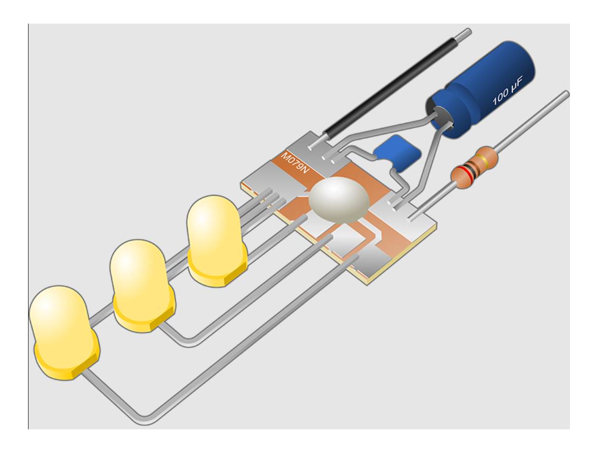 92-477-00231_Anschlussbild_02 Modul Blinker Wechselblinker für LED Leuchtdioden Blinkelektronik Blinkgeber