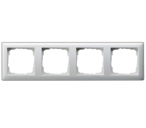 99-300-00774-4-fach-Rahmen GIRA Blende 4-fach Aussenrahmen Reinweiss Glanz Standard-55